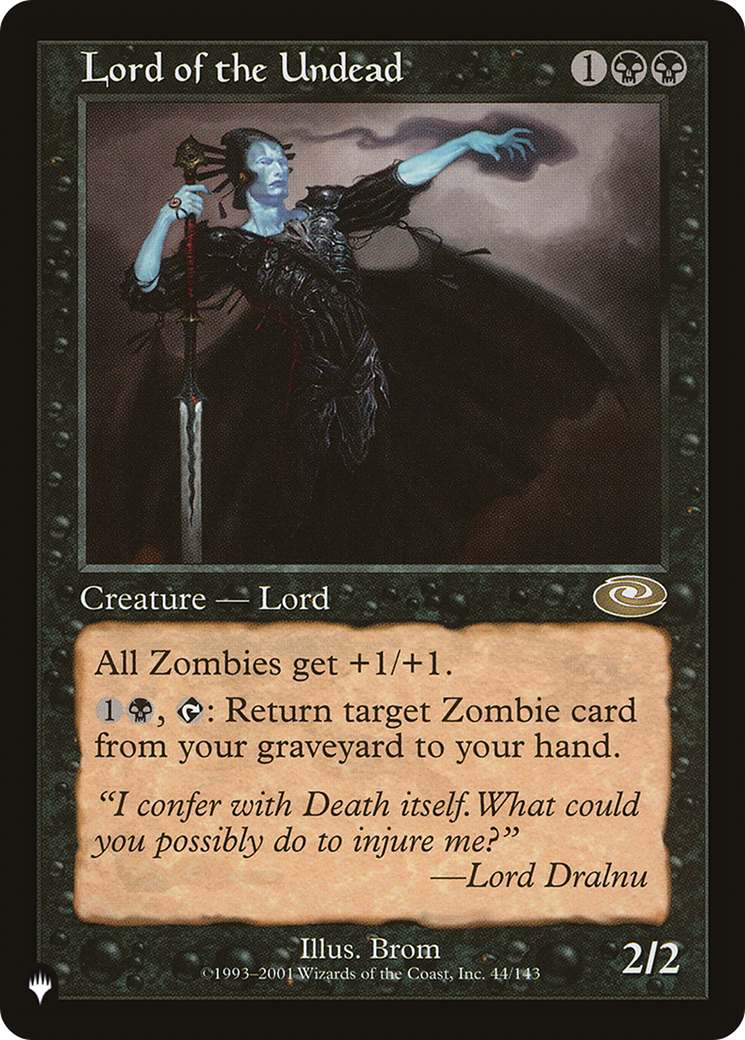 Image of Lord of the Undead (LIST-44/143) - The List