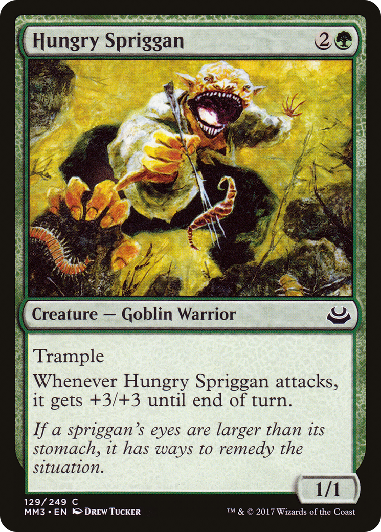 Image of Hungry Spriggan (MM3-129) - Modern Masters 2017 Foil