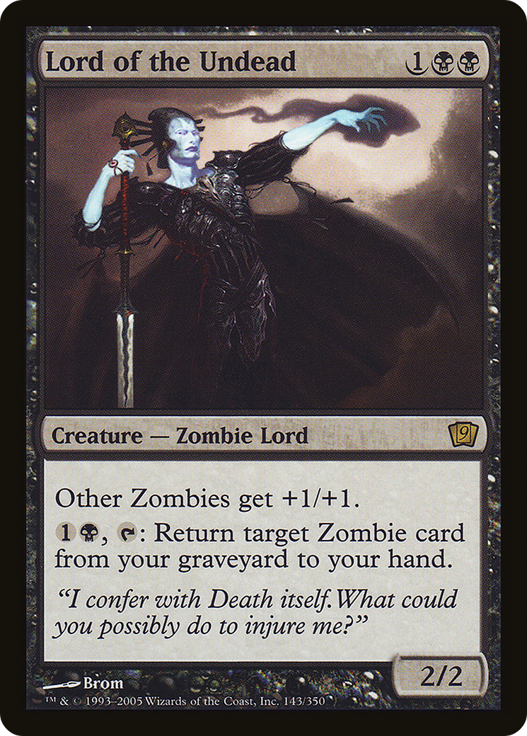 Image of Lord of the Undead (9ED-143) - 9th Edition