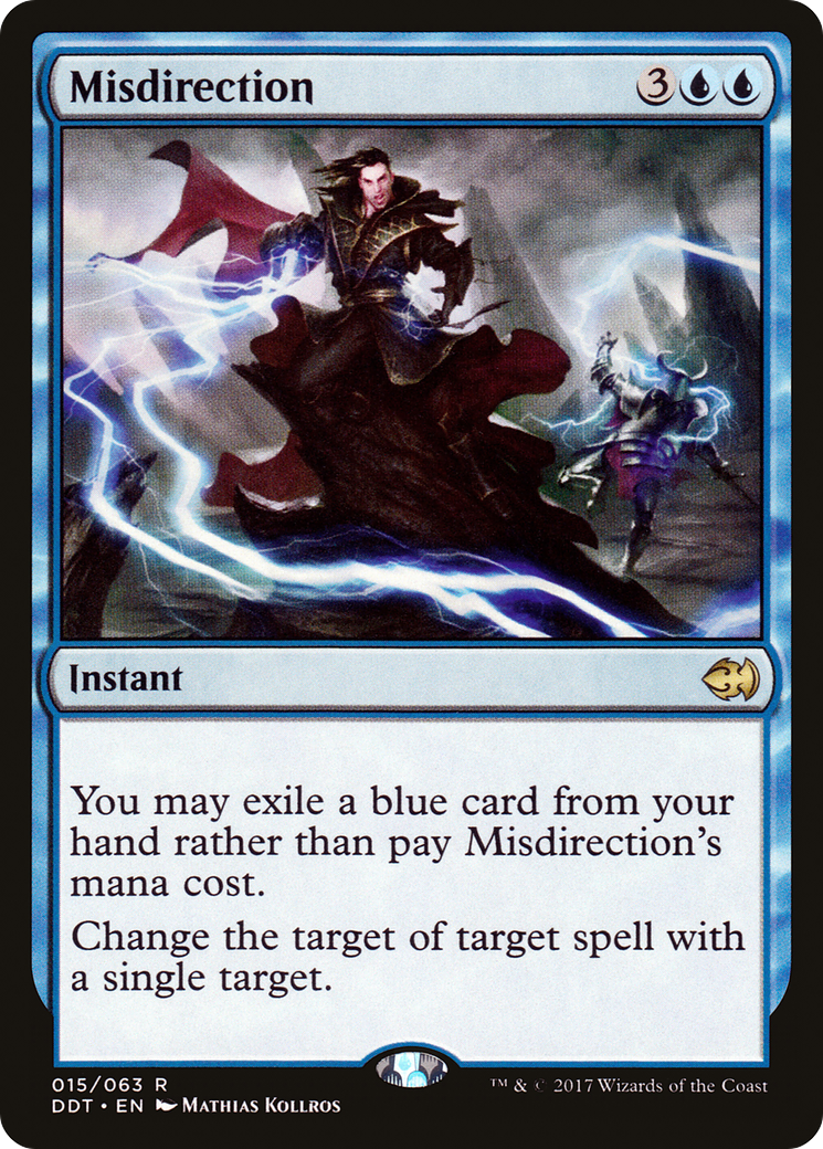 Image of Misdirection (DDT-015) - Duel Decks: Merfolk vs. Goblins