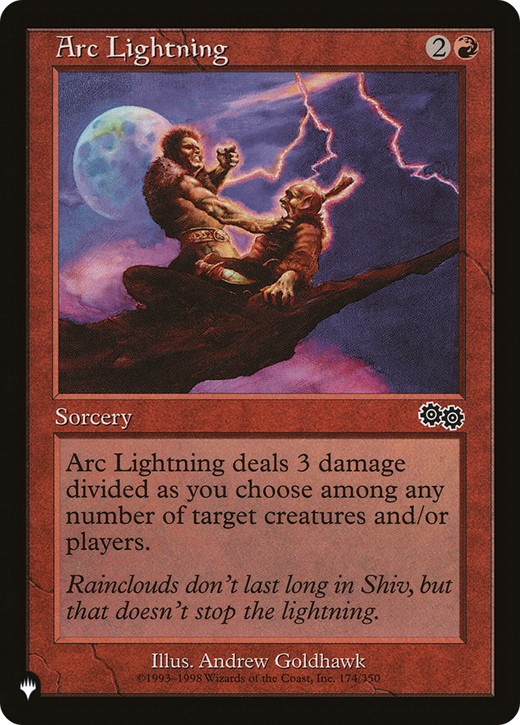 Image of Arc Lightning (LIST-USG-174) - The List