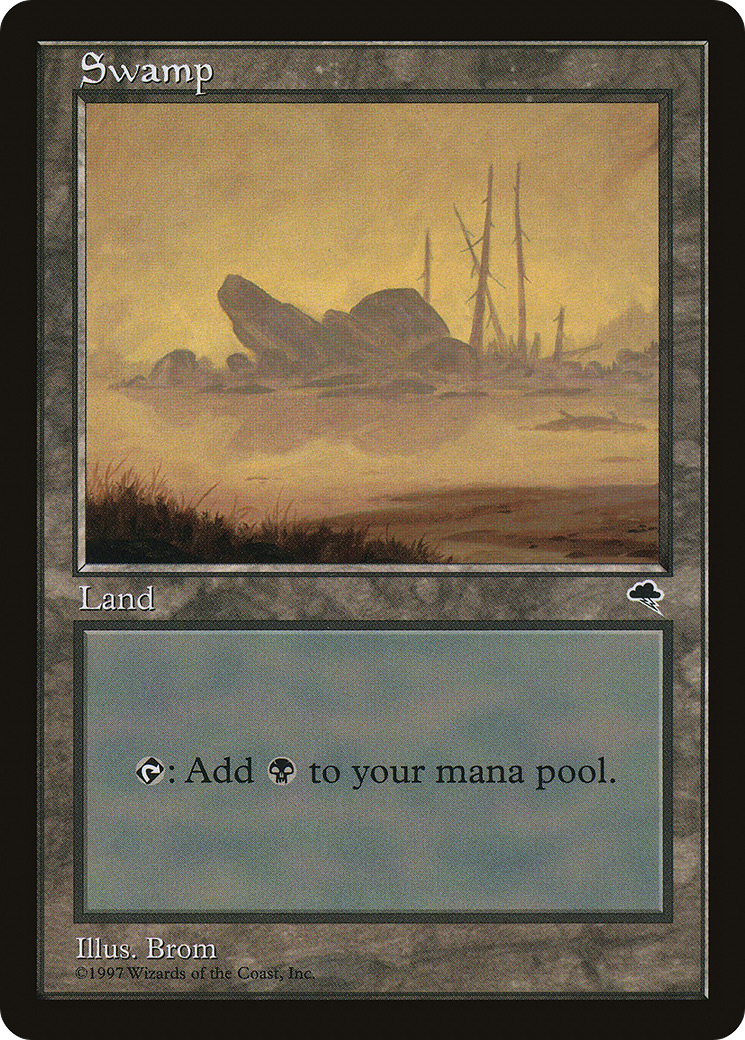Image of Swamp (Boulder) (TMP-341) - Tempest
