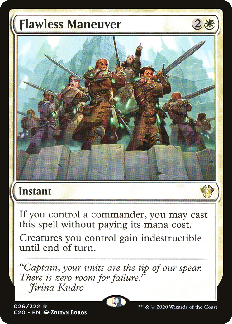 Image of Flawless Maneuver (C20-026) - Commander 2020