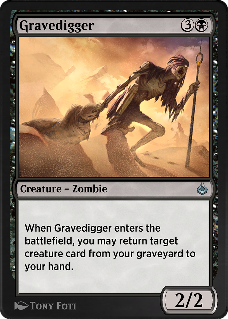 Image of Gravedigger (AKR-107) - Amonkhet Remastered