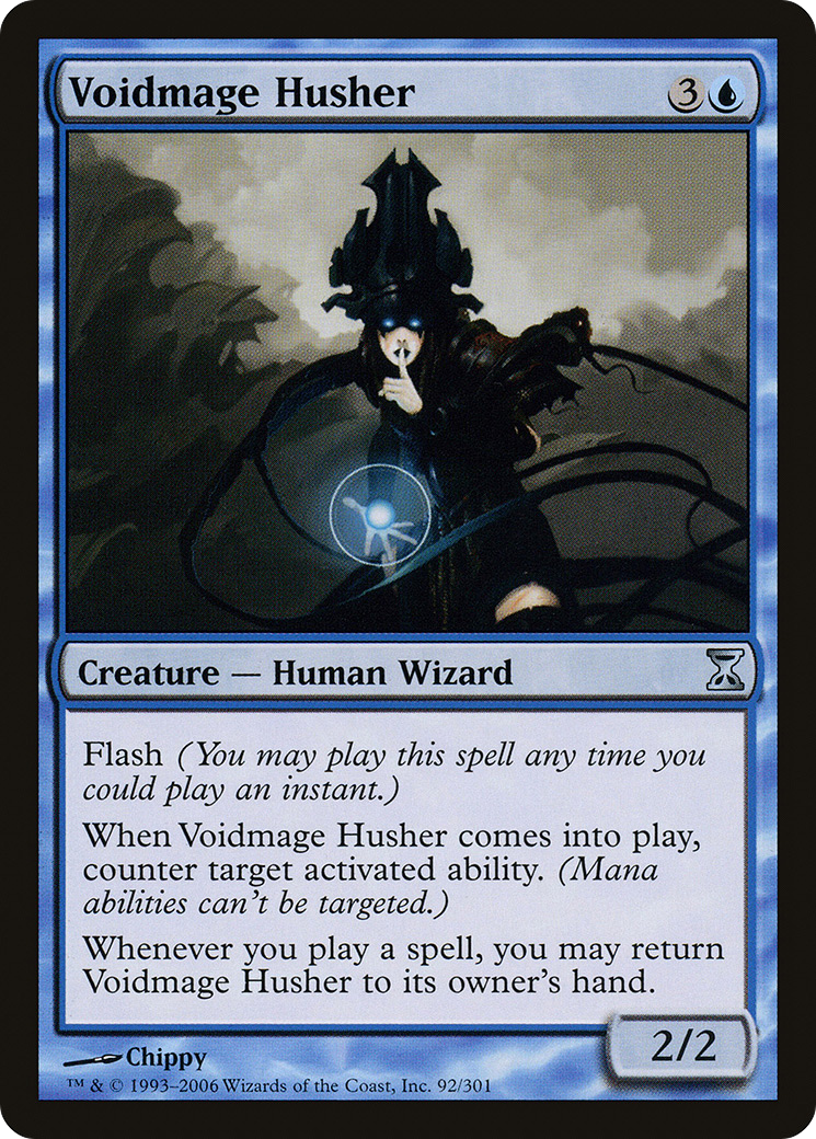 Image of Voidmage Husher (TSP-092) - Time Spiral Foil