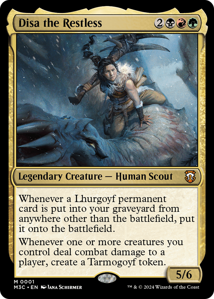 Image of Disa the Restless (M3C-001) - Modern Horizons 3 Commander