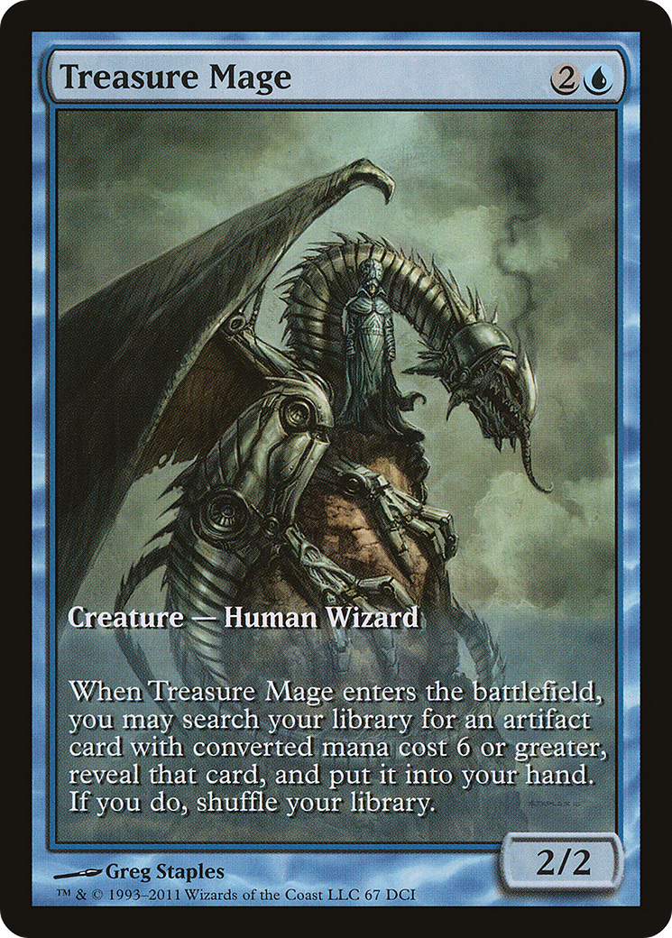 Image of Treasure Mage (GAME-067) - DCI Promos