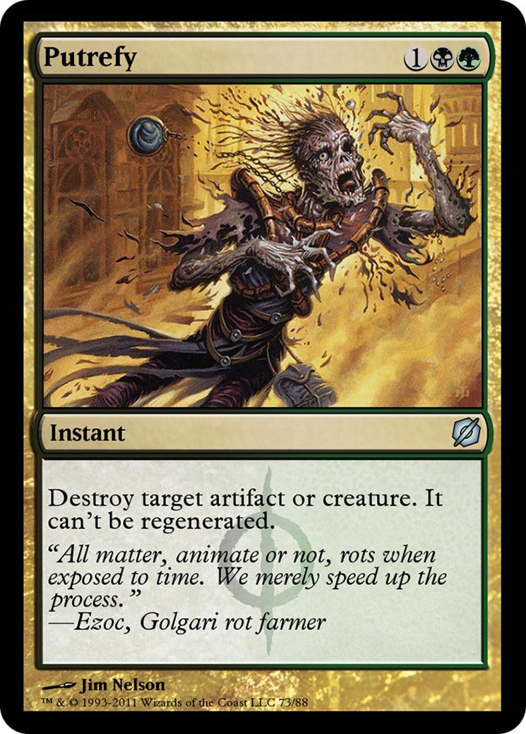 Image of Putrefy (TD2-073) - Duel Decks: Mirrodin Pure vs. New Phyrexia