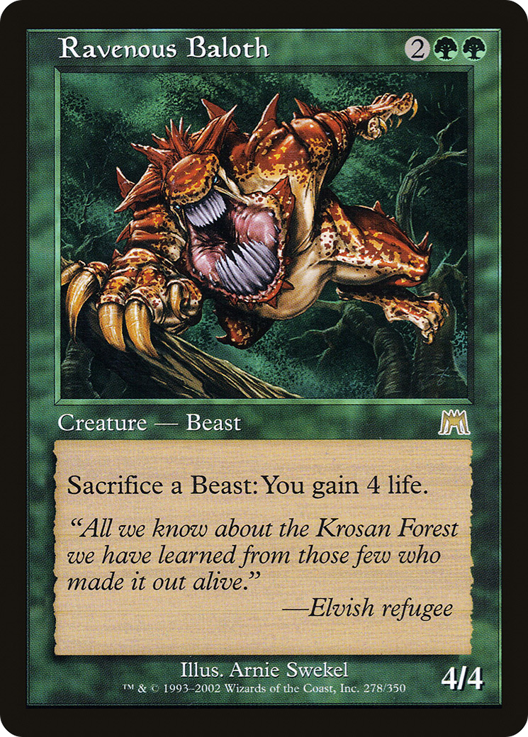 Image of Ravenous Baloth (ONS-278) - Onslaught