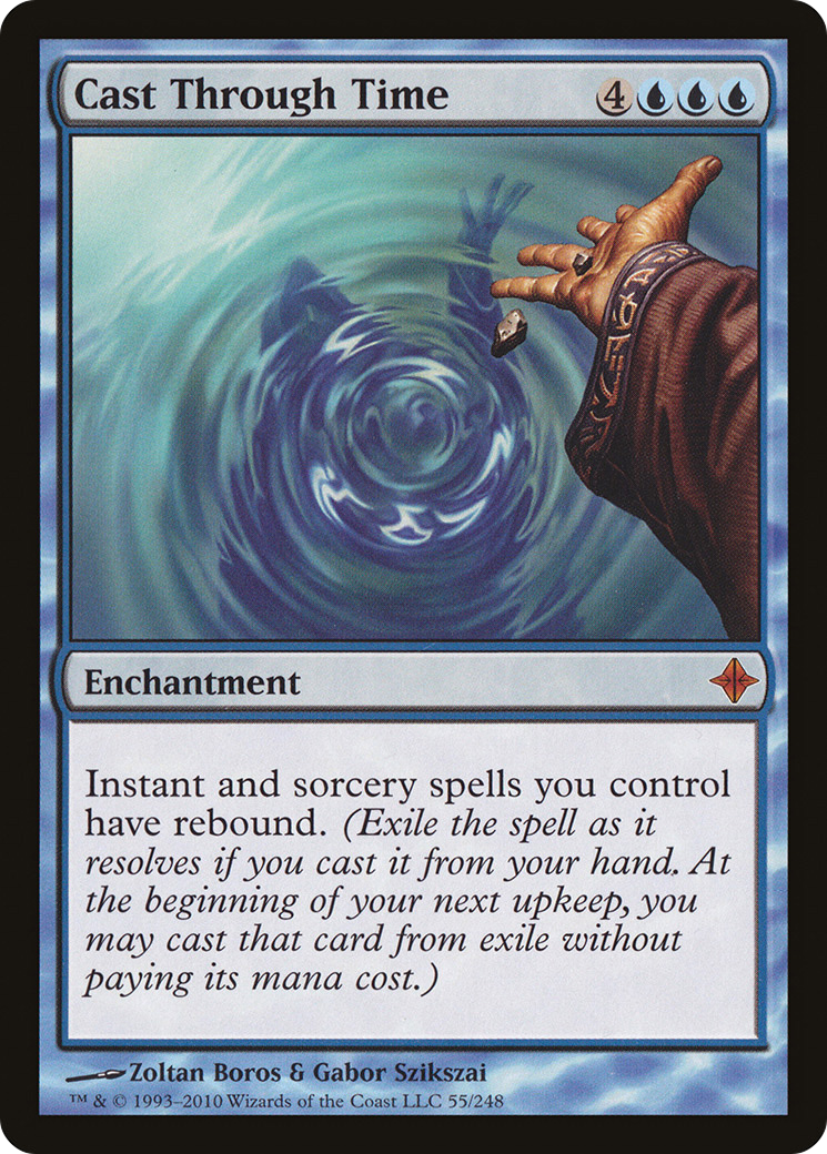 Image of Cast Through Time (ROE-055) - Rise of the Eldrazi Foil