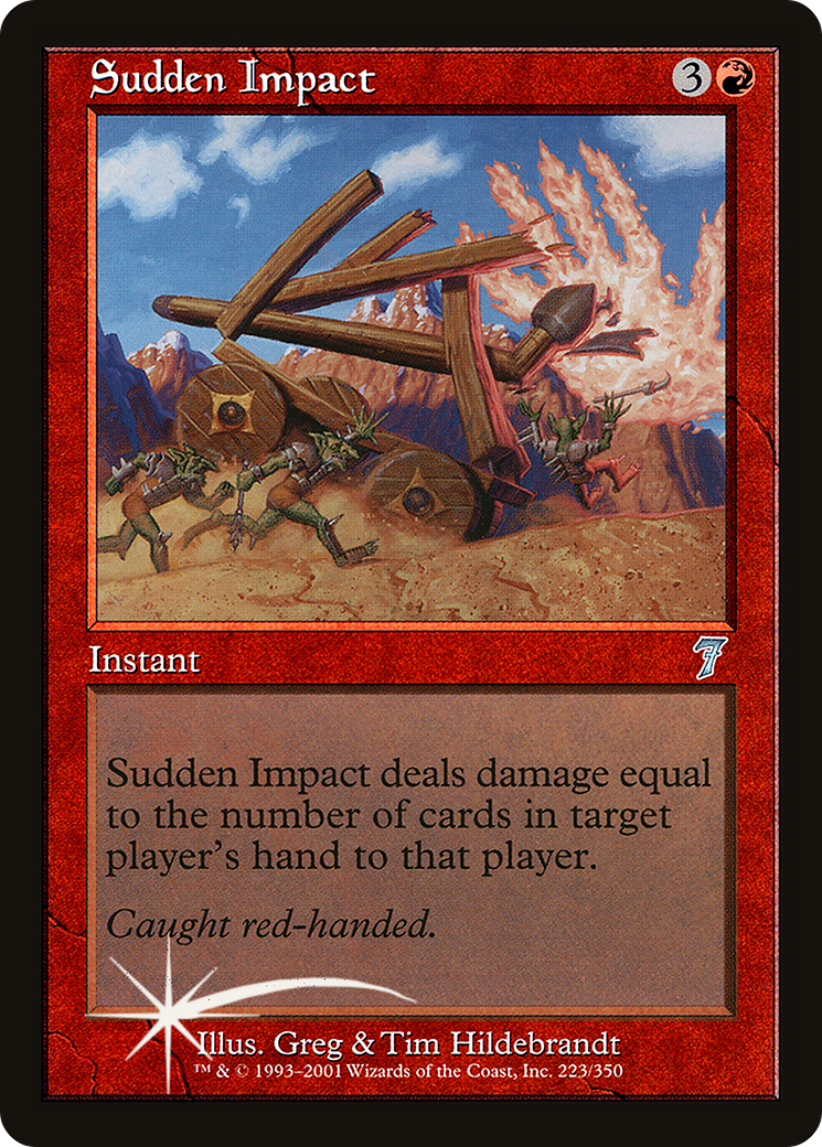 Image of Sudden Impact (7ED-223) - 7th Edition Foil