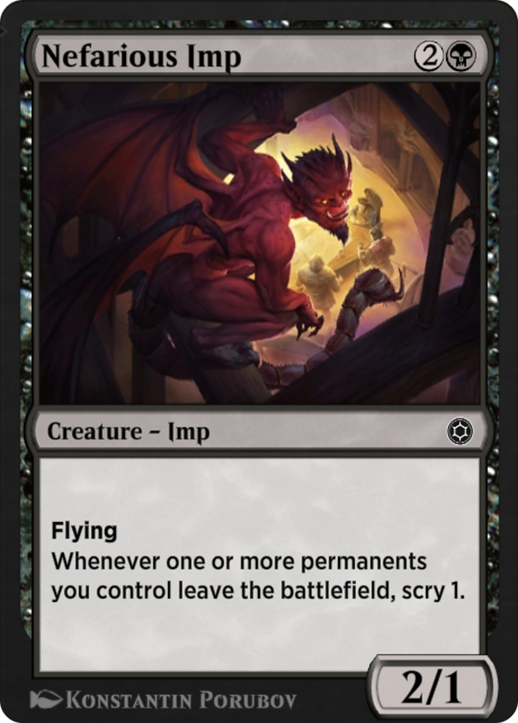 Image of Nefarious Imp (HBG-164) - Alchemy Horizons: Baldur's Gate