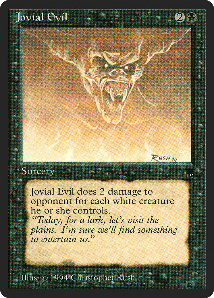 Image of Jovial Evil (LEG-) - Legends