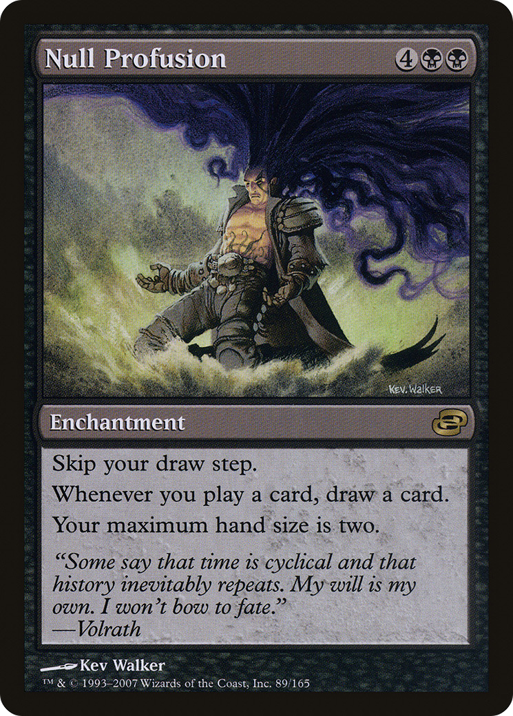 Image of Null Profusion (PLC-089) - Planar Chaos: (colorshifted) Foil