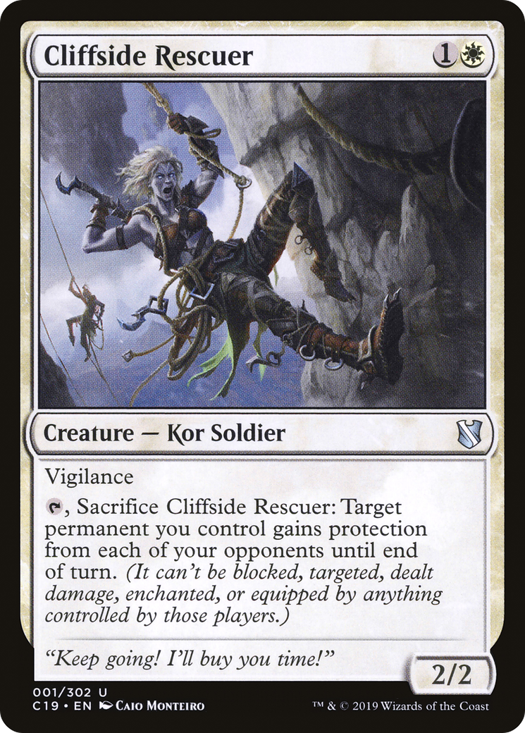 Image of Cliffside Rescuer (C19-001) - Commander 2019