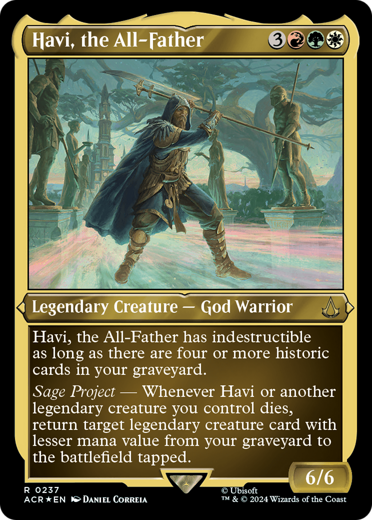 Image of Havi, the All-Father (ACR-237) - Assassin's Creed Etched Foil