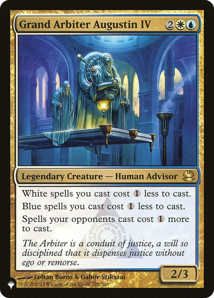 Image of Grand Arbiter Augustin IV (LIST-176/229) - The List