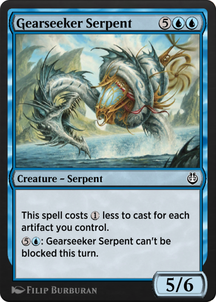 Image of Gearseeker Serpent (KLR-048) - Kaladesh Remastered