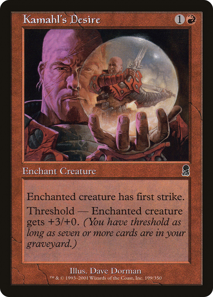 Image of Kamahl's Desire (ODY-199) - Odyssey