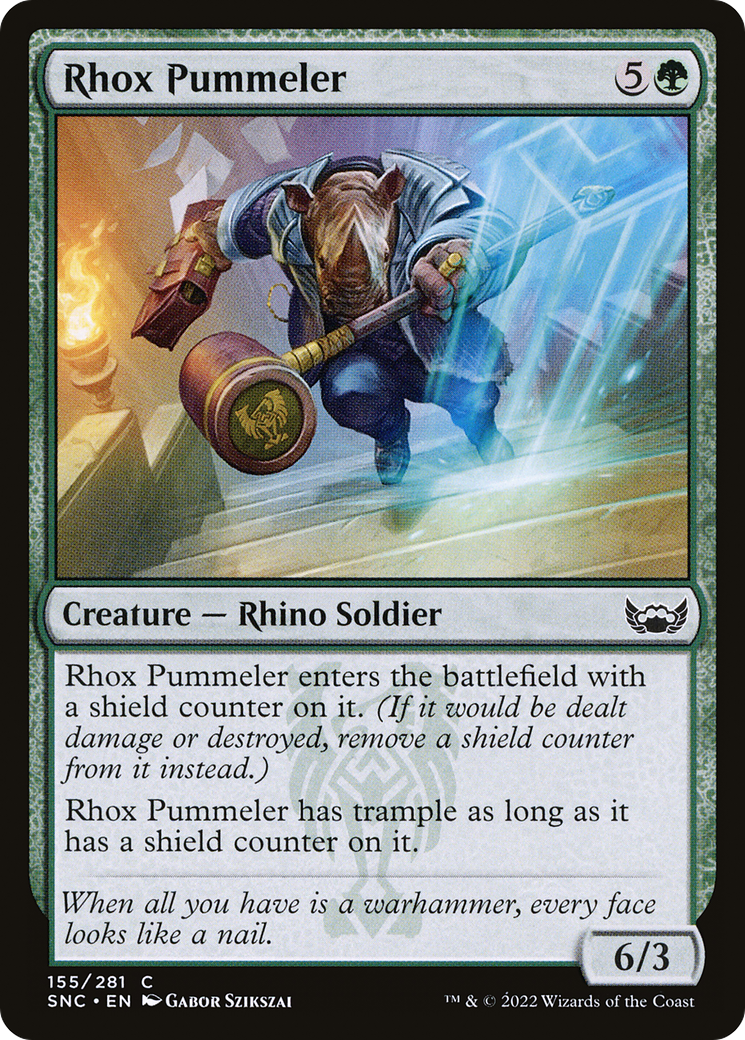 Image of Rhox Pummeler (SNC-155) - Streets of New Capenna