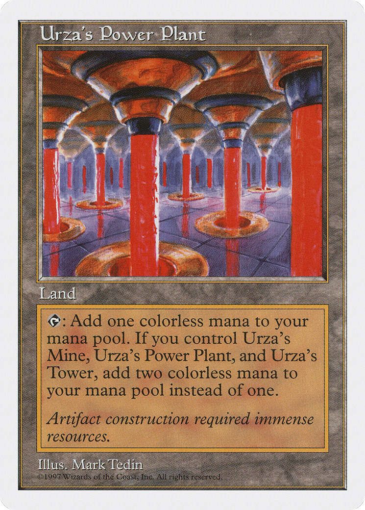 Image of Urza's Power Plant (5ED-) - Fifth Edition