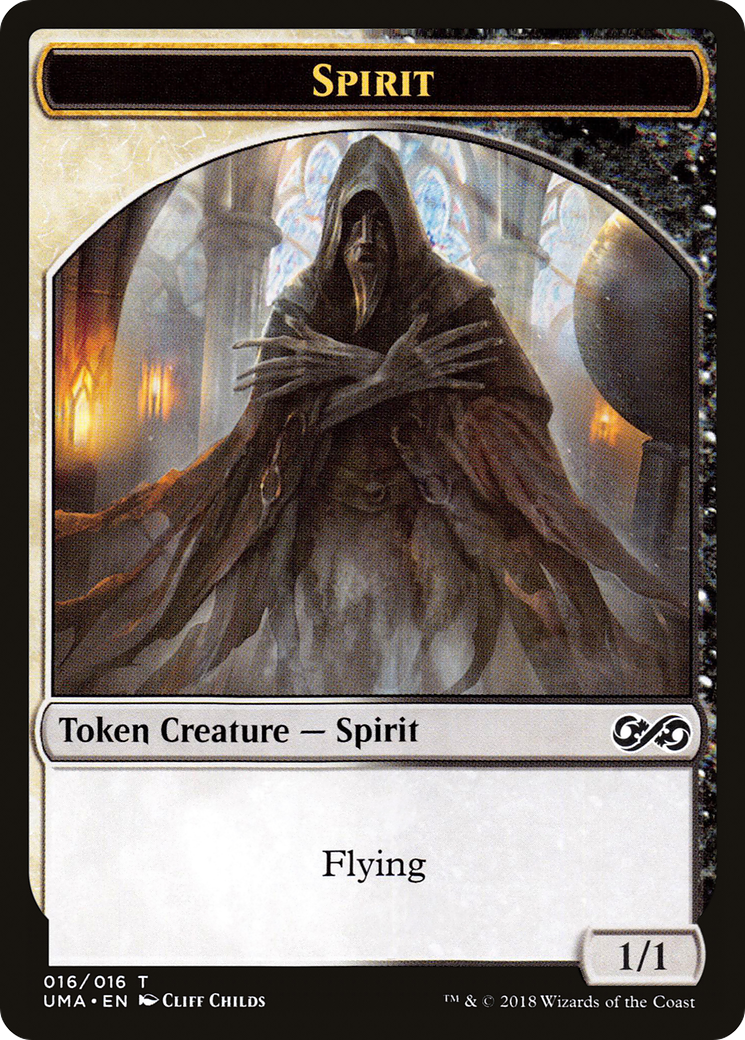 Image of Spirit Token (016) (UMA-016) - Ultimate Masters Tokens