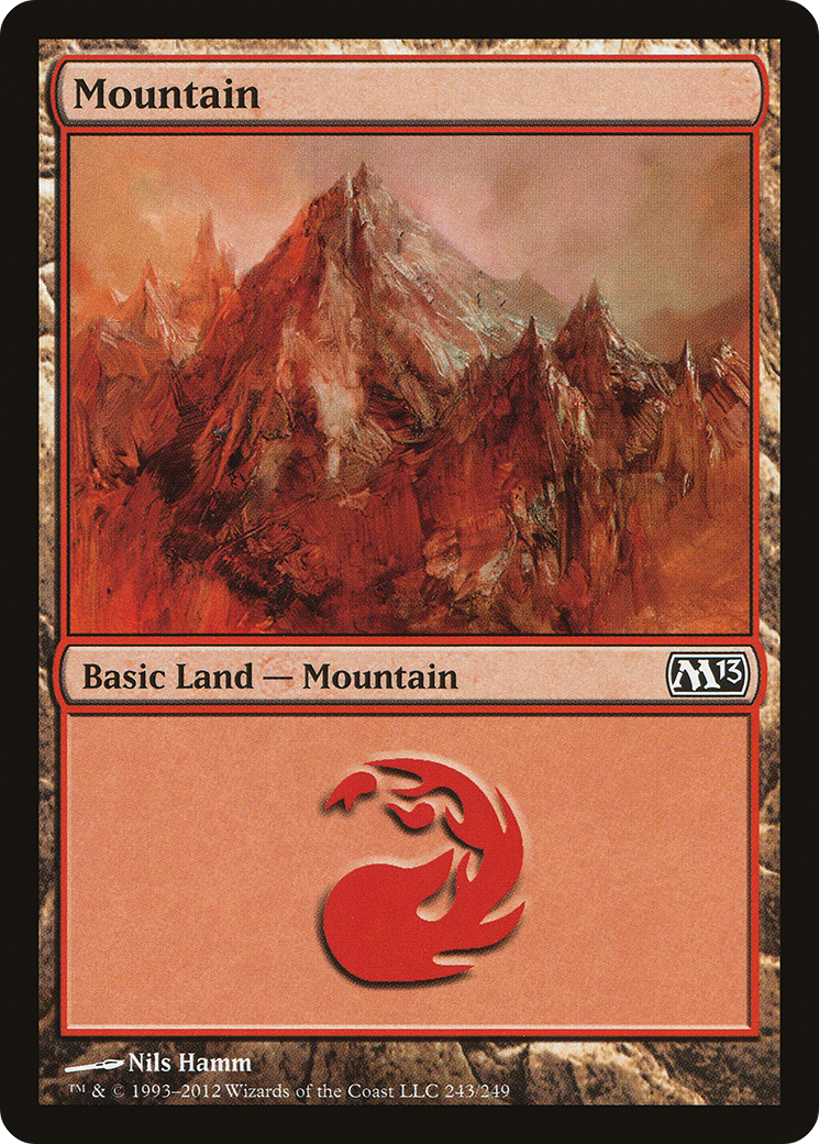 Image of Mountain (243) (M13-243) - Magic 2013