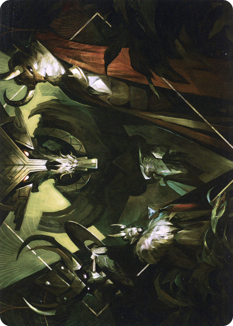 Image of Meeting of the Five // Meeting of the Five (ASNC-030) - New Capenna Art Series (Borderless)