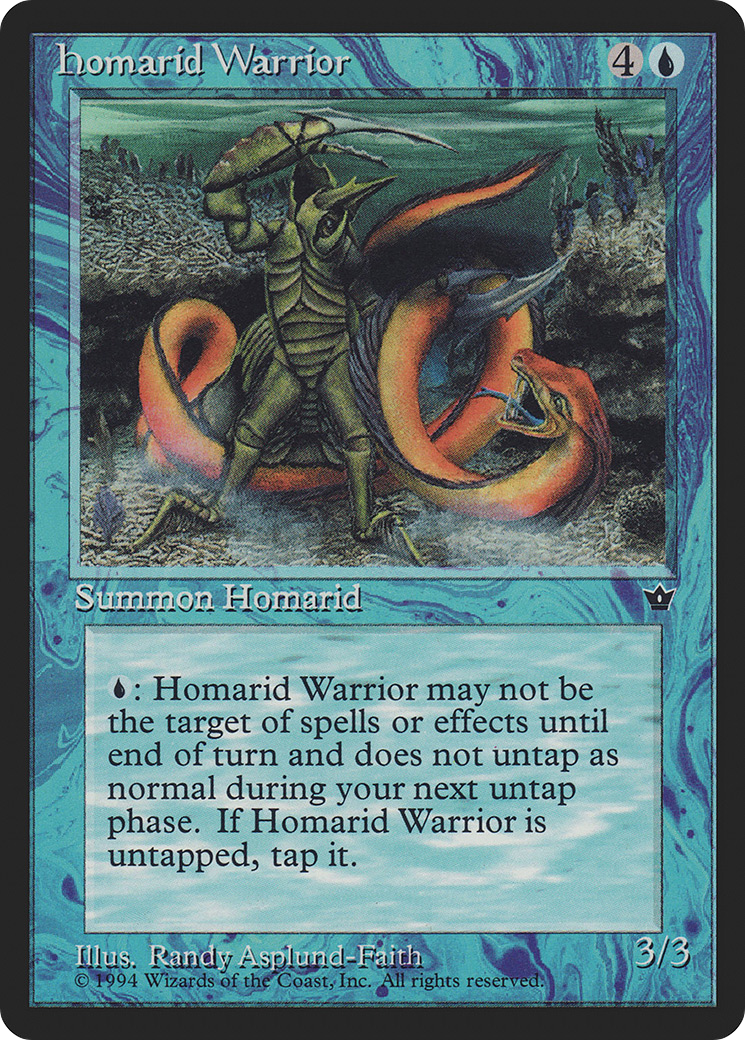 Image of Homarid Warrior (Asplund-Faith) (FEM-) - Fallen Empires