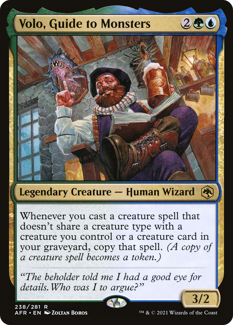 Image of Volo, Guide to Monsters (AFR-238) - Adventures in the Forgotten Realms