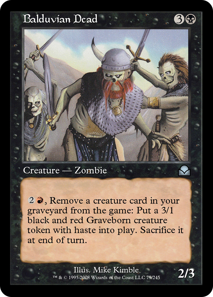 Image of Balduvian Dead (ME2-079) - Masters Edition II