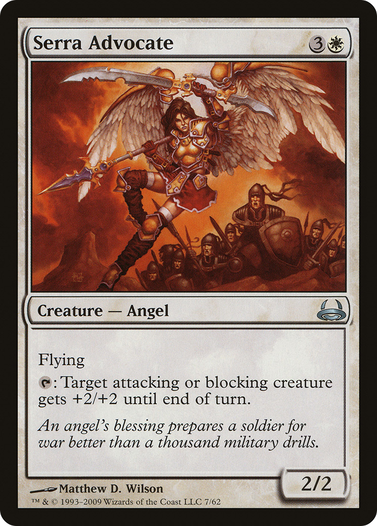 Image of Serra Advocate (DDC-007) - Duel Decks: Divine vs. Demonic