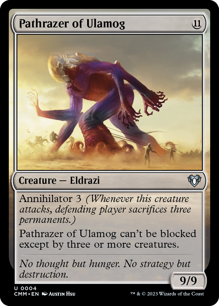 Image of Pathrazer of Ulamog (CMM-004) - Commander Masters