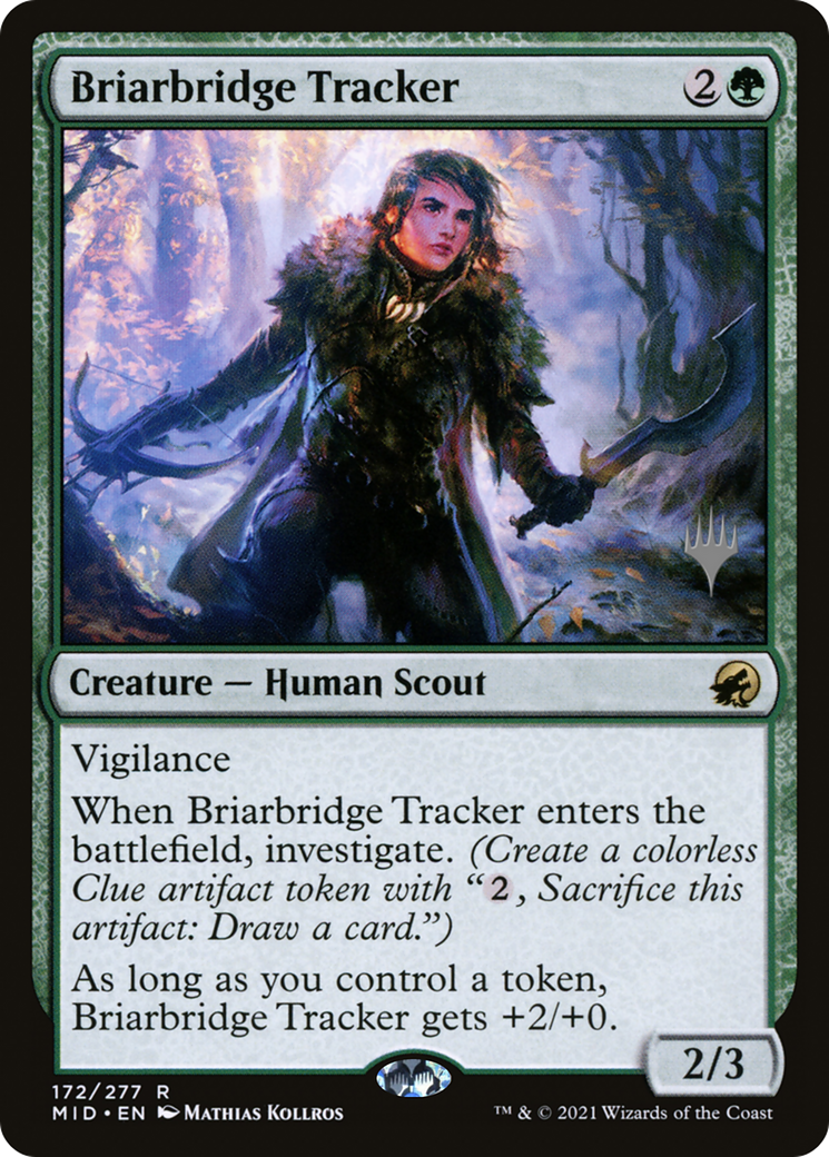 Image of Briarbridge Tracker (PPMID-172) - Innistrad: Midnight Hunt Promos
