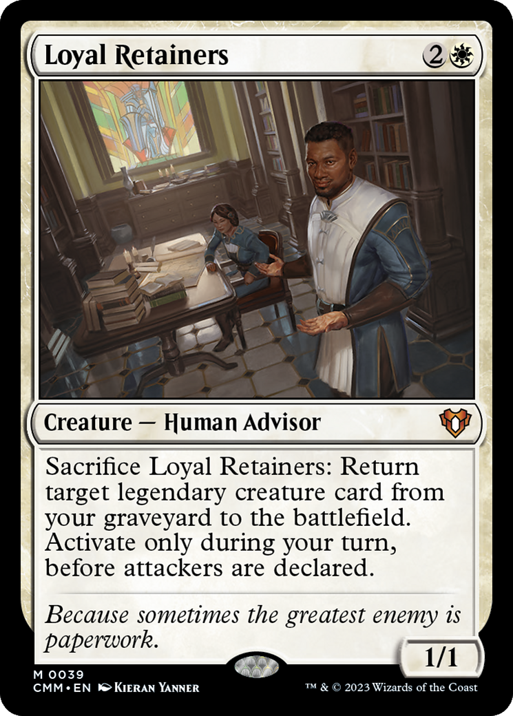 Image of Loyal Retainers (CMM-039) - Commander Masters