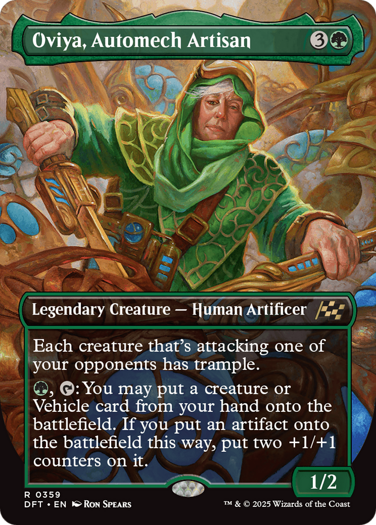 Image of Oviya, Automech Artisan (Borderless) (DFT-359) - Aetherdrift (Borderless)