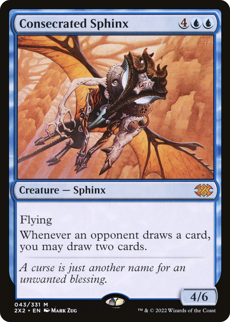 Image of Consecrated Sphinx (2X2-043) - Double Masters 2022