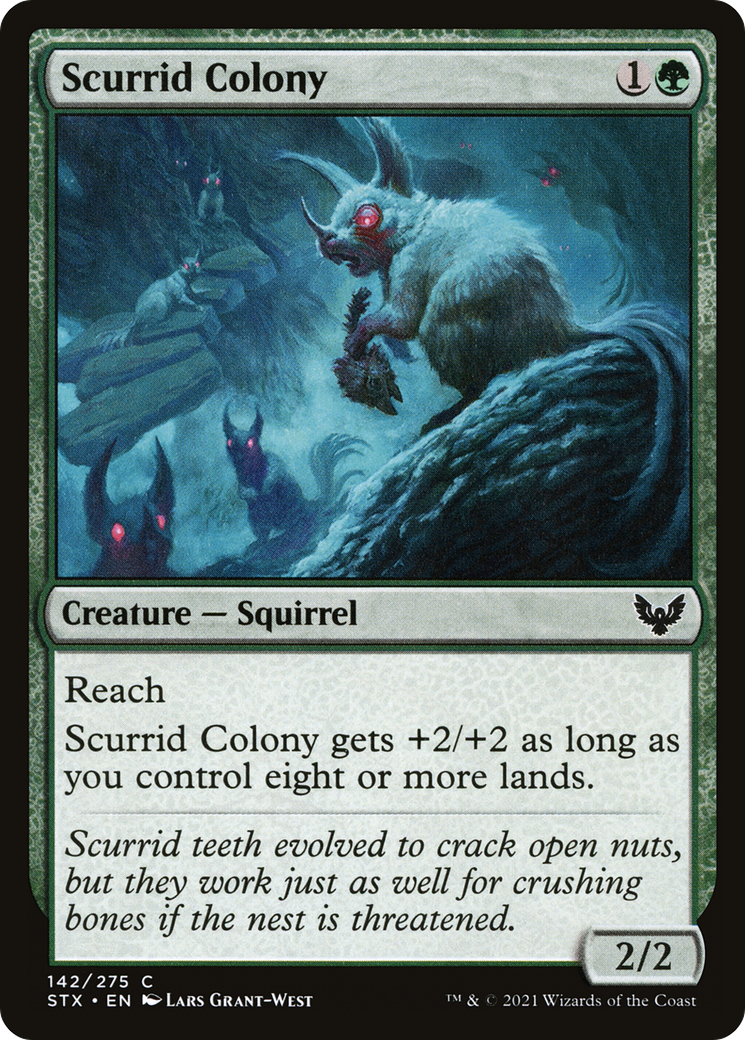 Image of Scurrid Colony (STX-142) - Strixhaven: School of Mages