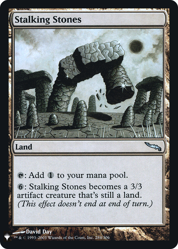 Image of Stalking Stones (LIST-MRD-284) - The List Foil