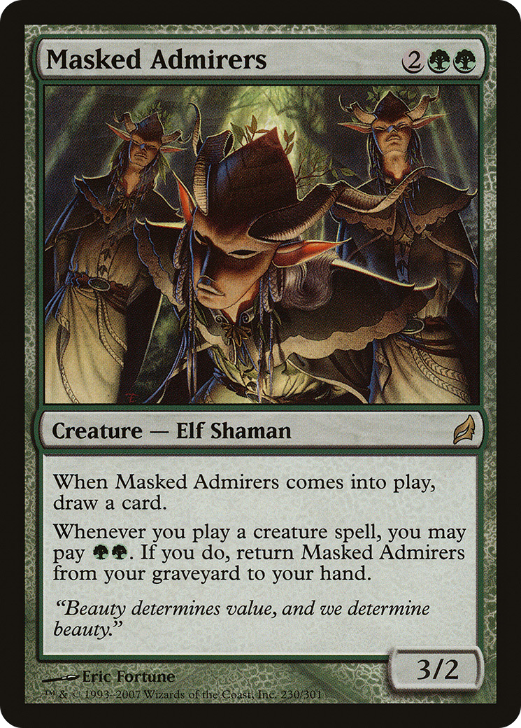 Image of Masked Admirers (LRW-230) - Lorwyn