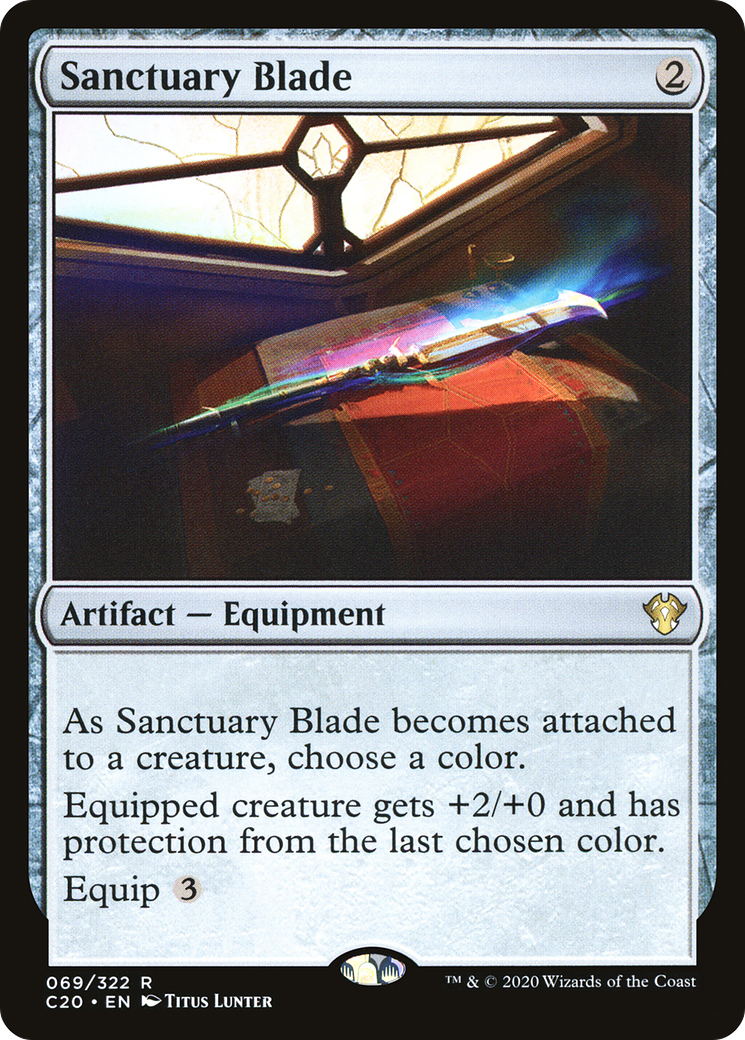 Image of Sanctuary Blade (C20-069) - Commander 2020
