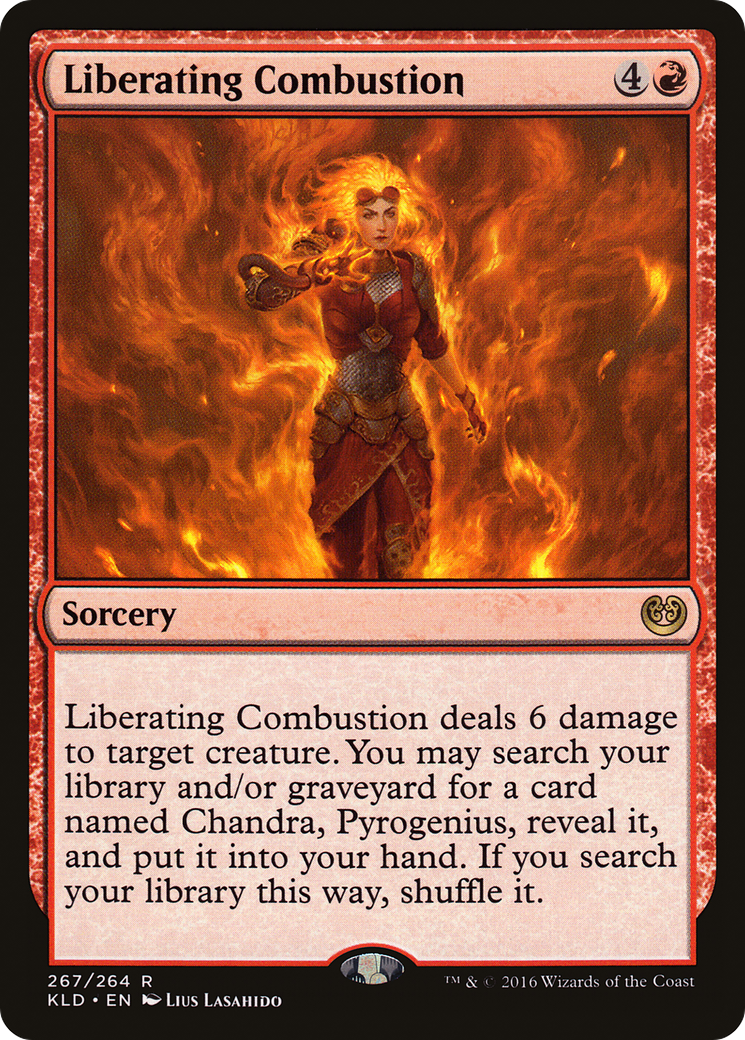 Image of Liberating Combustion (KLD-267) - Kaladesh