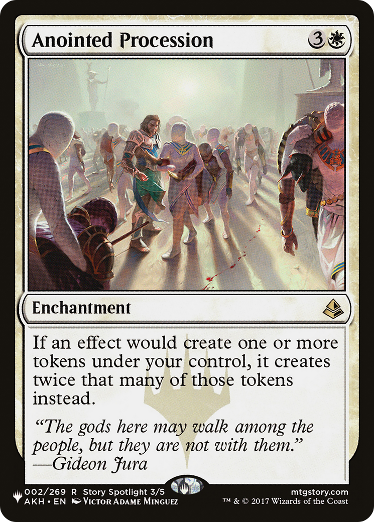 Image of Anointed Procession (LIST-002/269) - The List