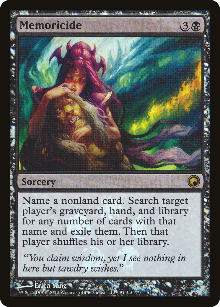 Image of Memoricide (BABP-029) - Scars of Mirrodin Promos Foil