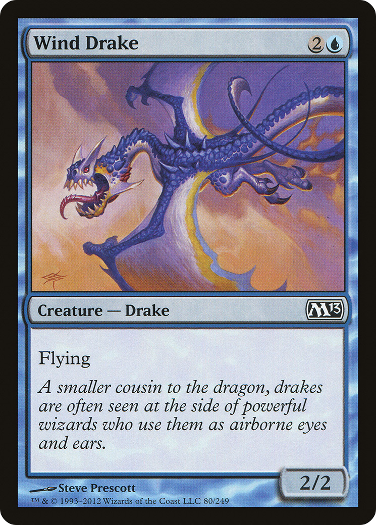 Image of Wind Drake (M13-080) - Magic 2013