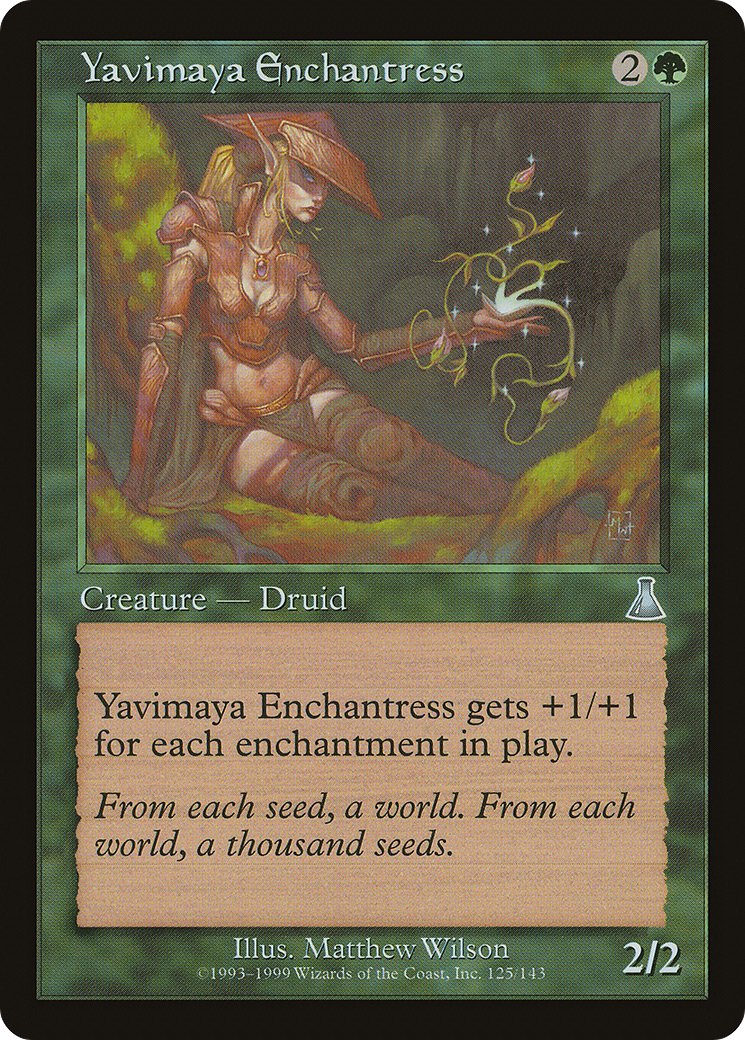 Image of Yavimaya Enchantress (UDS-125) - Urza's Destiny