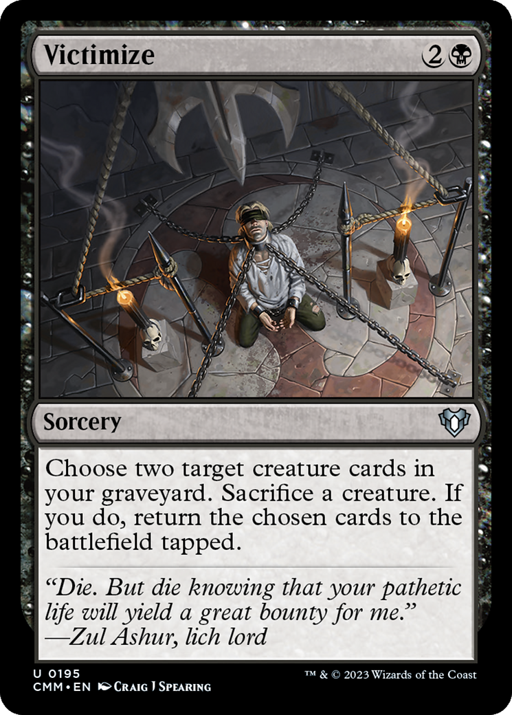 Image of Victimize (CMM-195) - Commander Masters