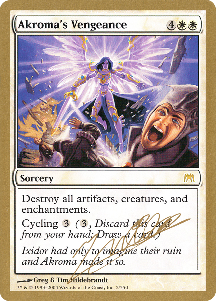 Image of Akroma's Vengeance - 2004 Julien Nuijten (ONS) (WCD-) - World Championship Decks 2004
