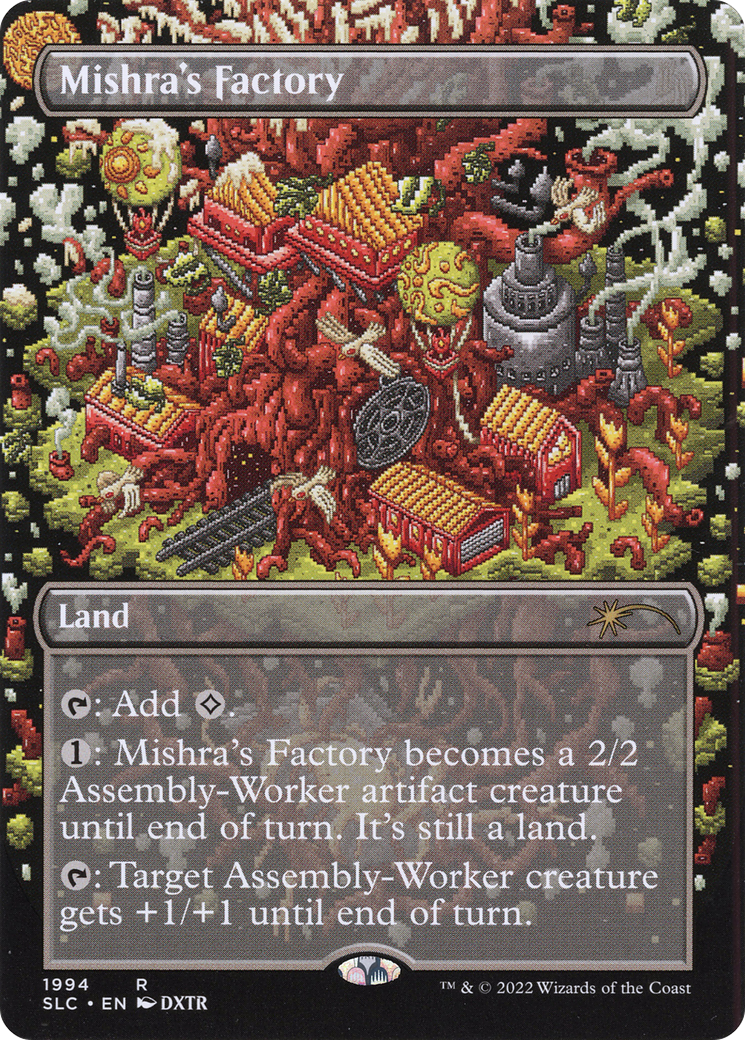 Image of Mishra's Factory (SLC-1994) - Secret Lair Countdown Kit (Borderless)