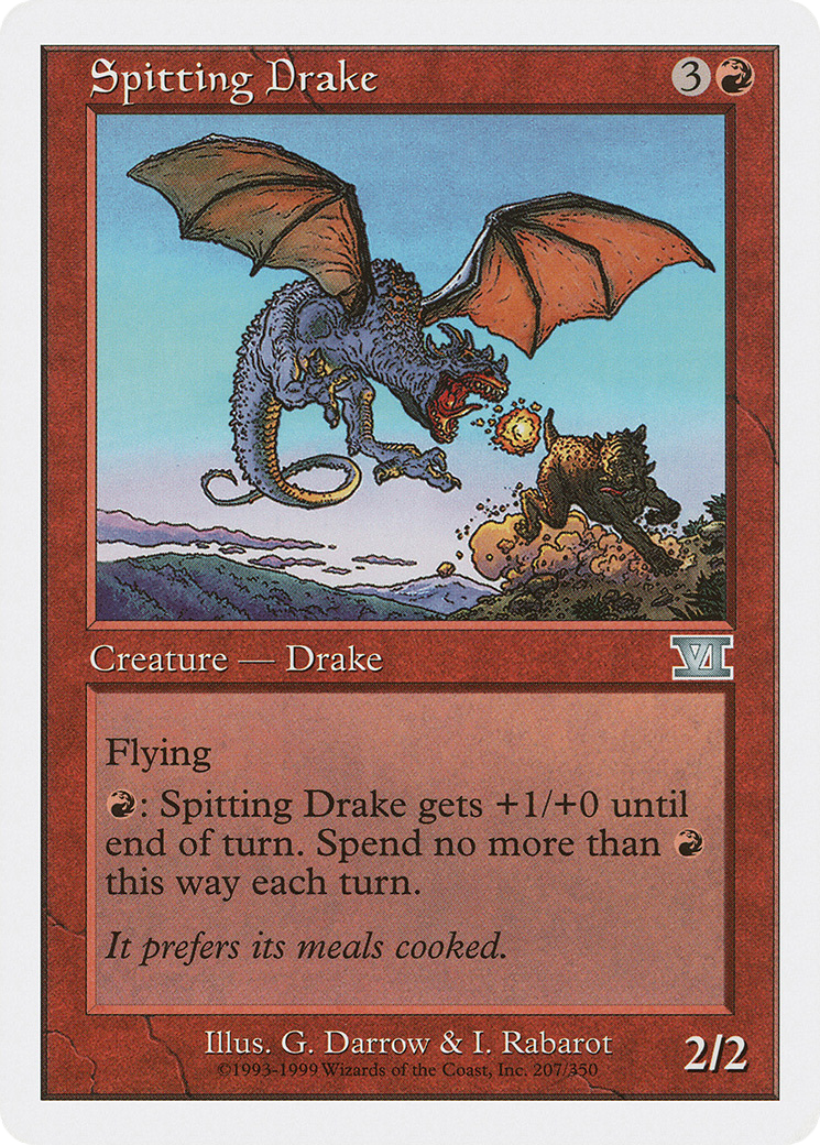 Image of Spitting Drake (6ED-207) - Classic Sixth Edition